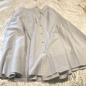 Uniqlo a-line skirt
